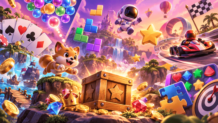 10 Mini Game Genres to Play When You Only Have 10 Minutes